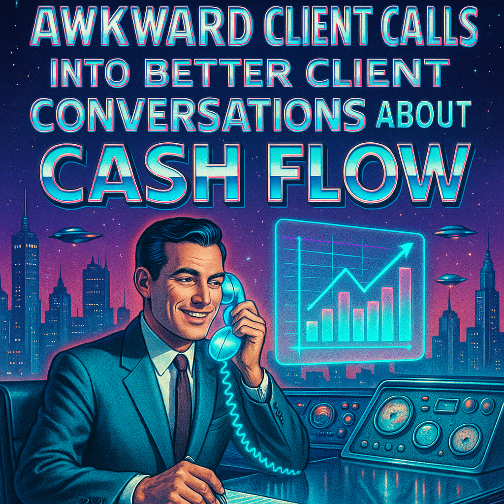 How I Turned Awkward Client Calls into Better Client Conversations About Cash Flow