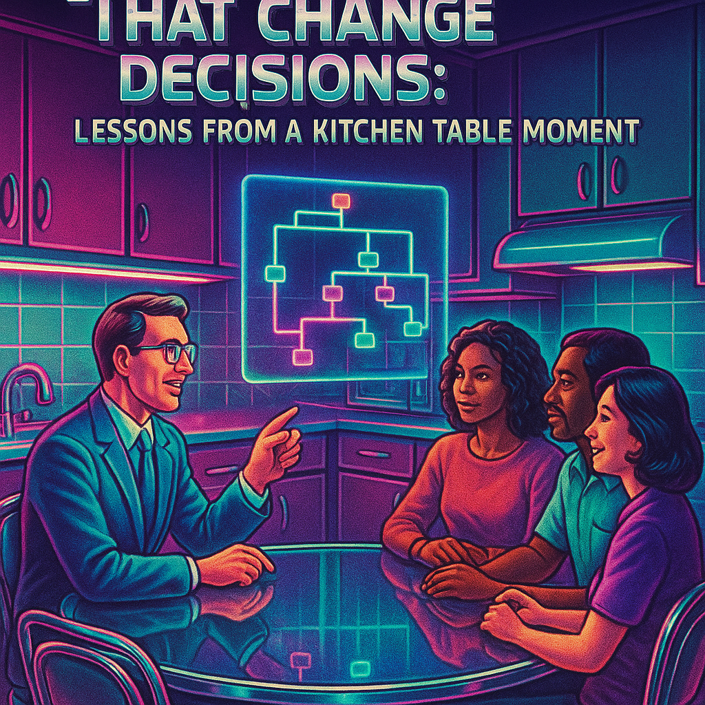 Better Client Conversations That Change Decisions: Lessons from a Kitchen Table Moment