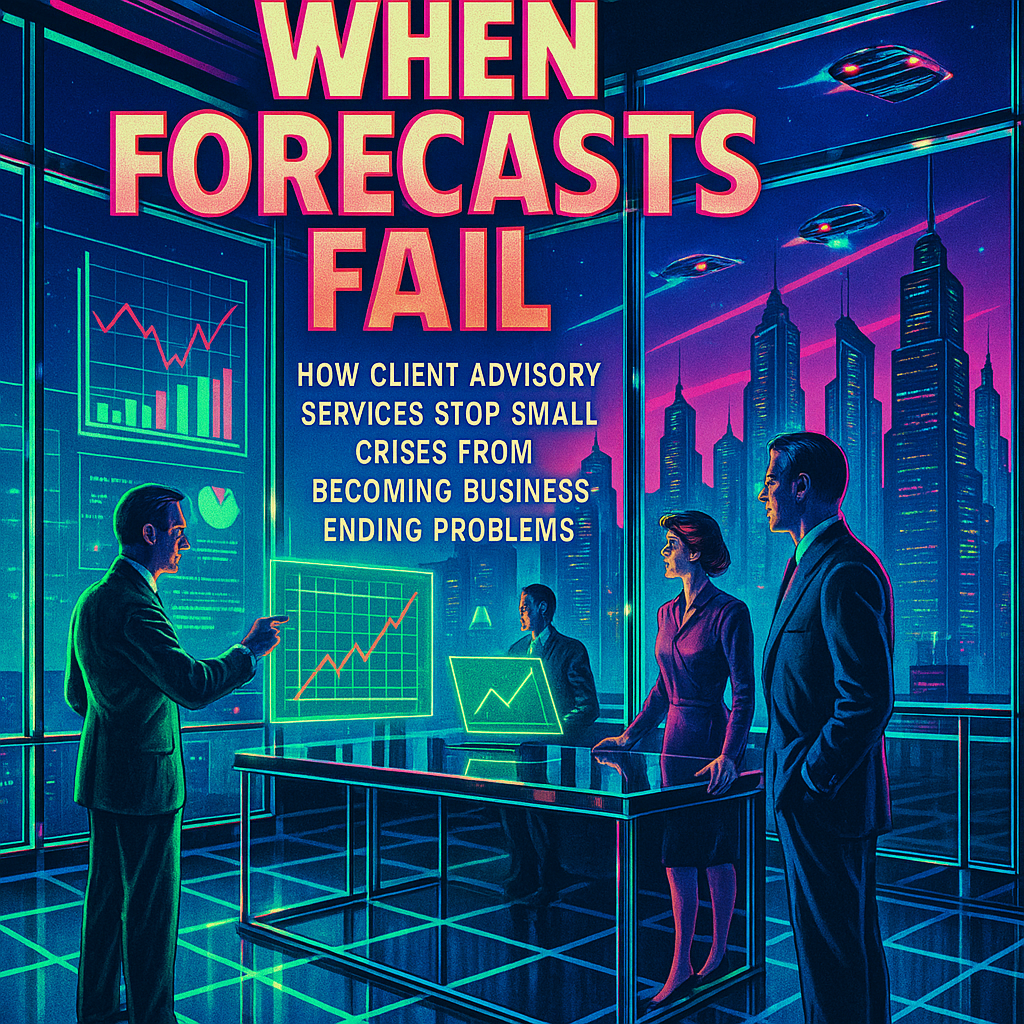 When Forecasts Fail: How Client Advisory Services Stop Small Crises from Becoming Business-Ending Problems