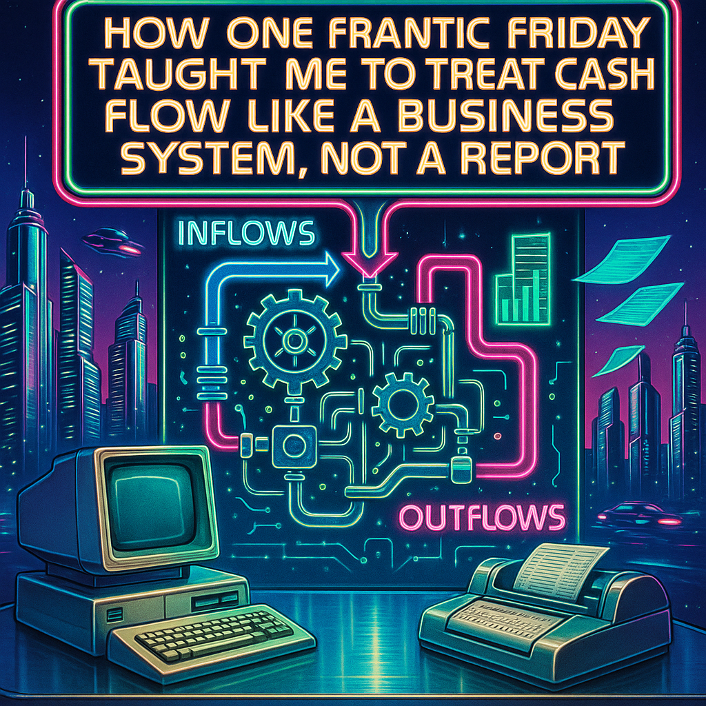 How one frantic Friday taught me to treat cash flow like a business system, not a report