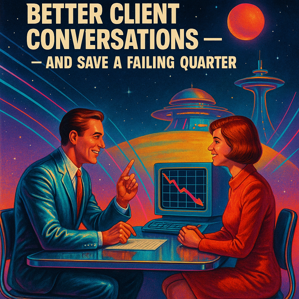 How I Learned to Have Better Client Conversations — and Save a Failing Quarter