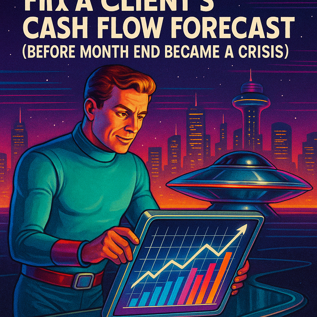 How I Learned to Fix a Client’s Cash Flow Forecast (Before Month End Became a Crisis)