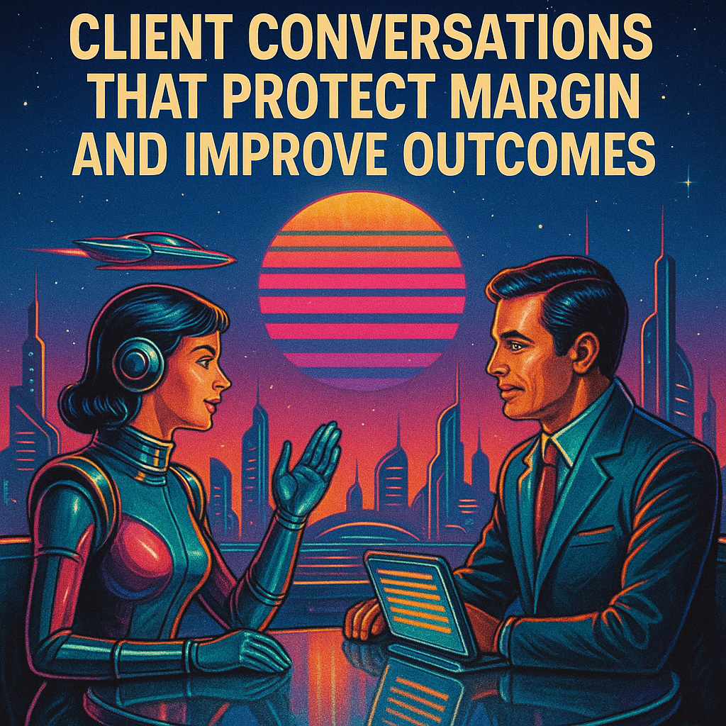 How to Have Better Client Conversations That Protect Margin and Improve Outcomes